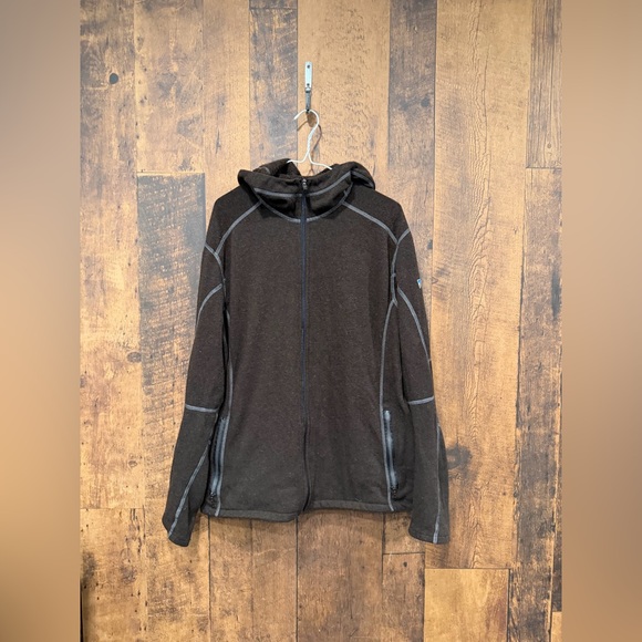 Kuhl Other - KÜHL men's full-zip fleece hoody kashmira brown XL EUC